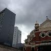 The Most-Bombed Hotel in Europe (Left) with the Belfast Opera House (Right), Belfast