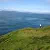 Irish Sea with Scotland in the Distance