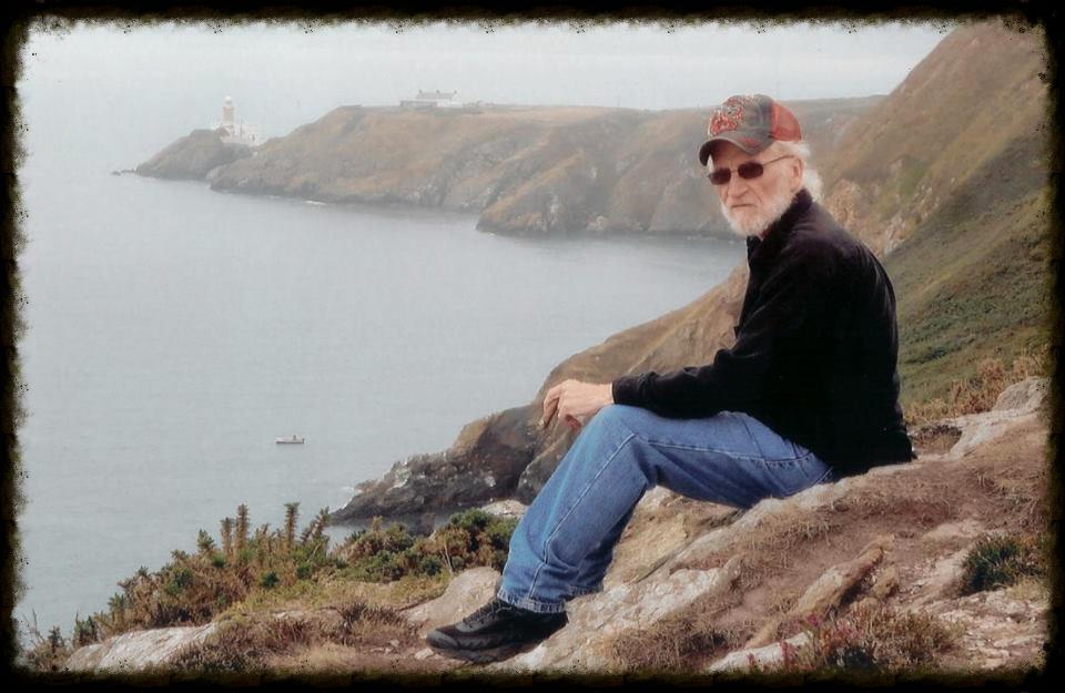 Ron Houchin at Mt. Loop Walk, Howth, Ireland, 2013